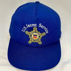 Vintage US Secret Service Hat Made in the USA